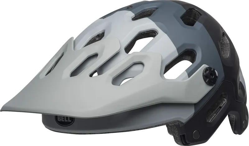 Bell Super 3 MTB Helmet Grey Medium 55 59 cm